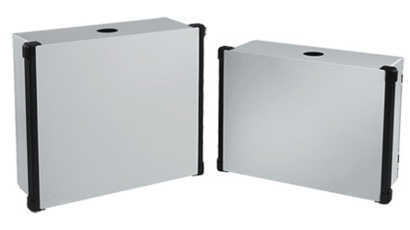 Hoffman Enclosures CONCEPT OI Stahl Pultgehäuse, Hellgrau, 350 x 120 x 320mm, 7.5kg