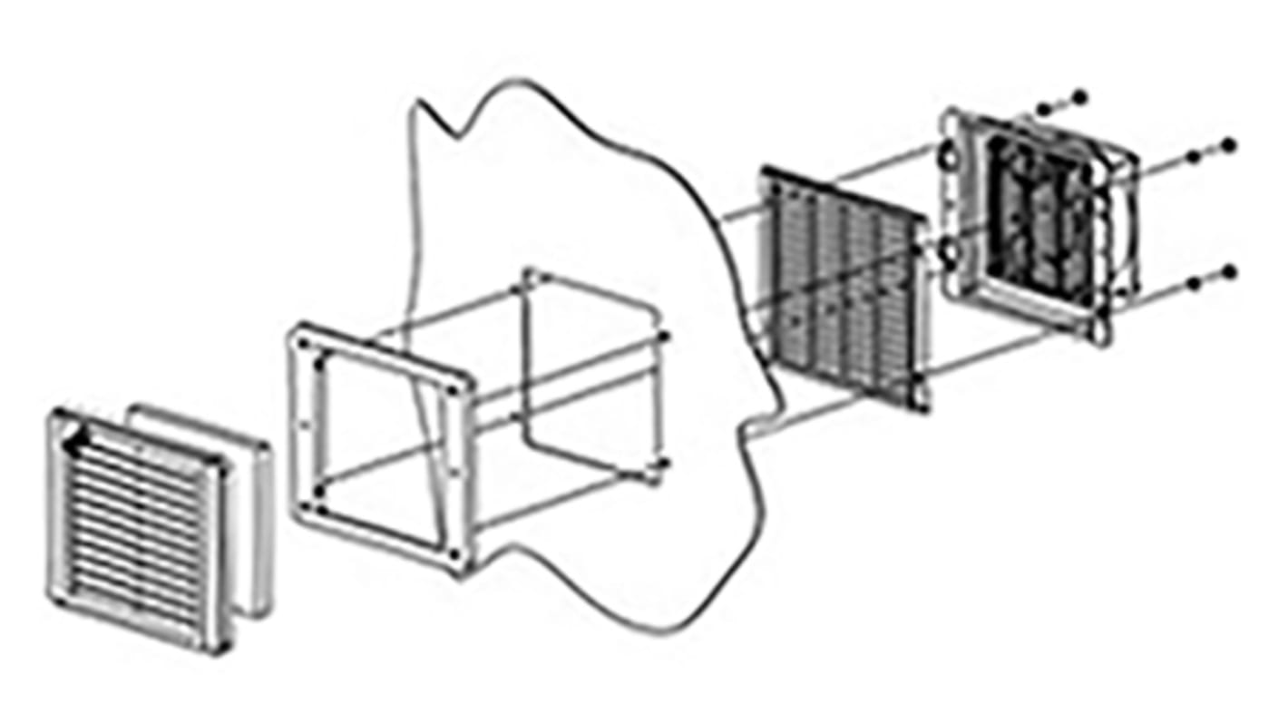 Kit de ventilador axial nVent HOFFMAN