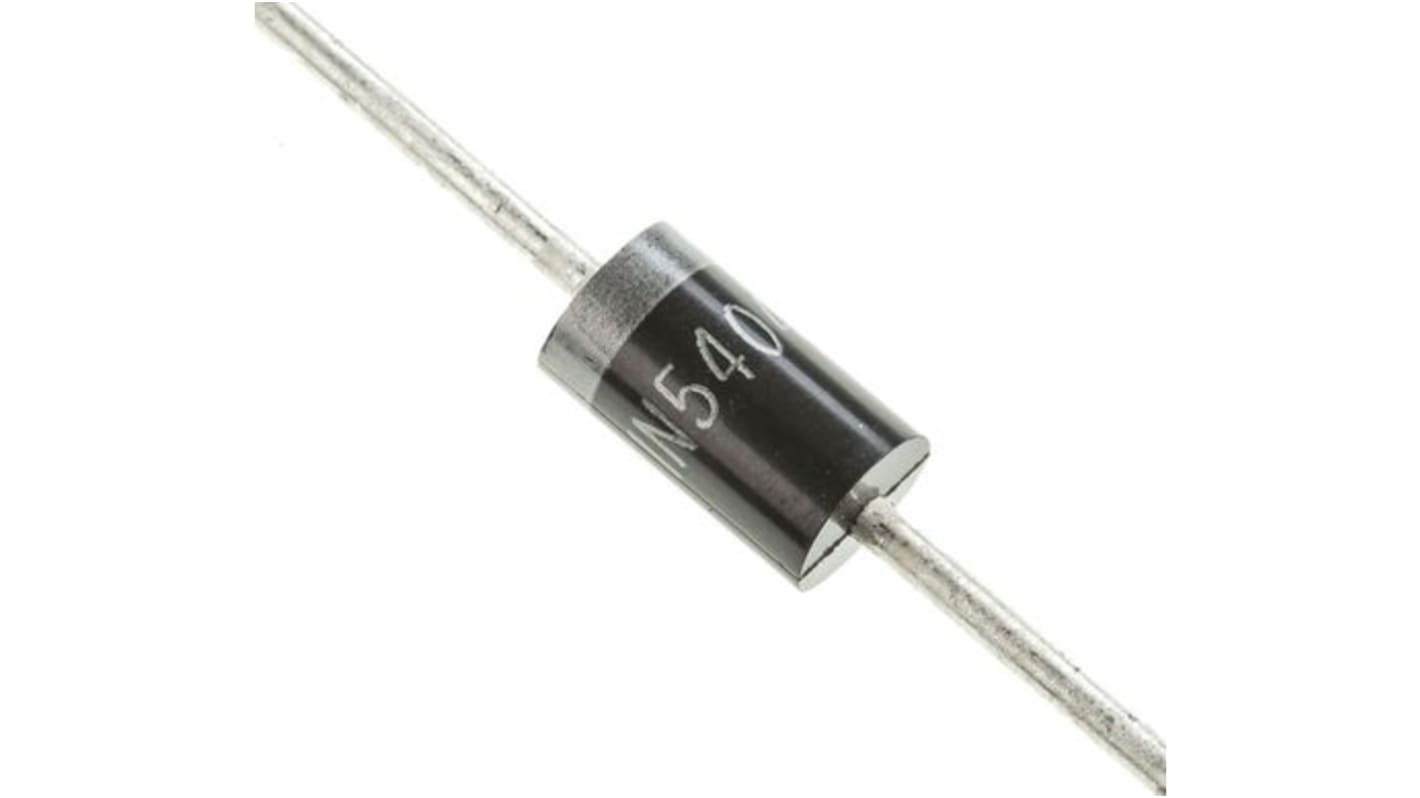 Vishay 500V 3A, Rectifier Diode, 2-Pin DO-201AD 1N5405-E3/54