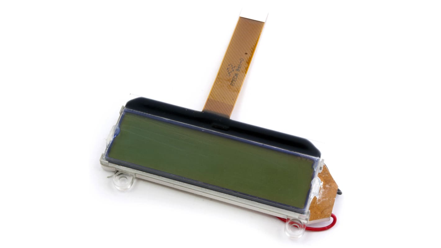 Intelligent Display Solutions CI064-4001-46 CI064-4001-xx Alphanumeric LCD Display, Yellow on, 2 Rows by 16 Characters,