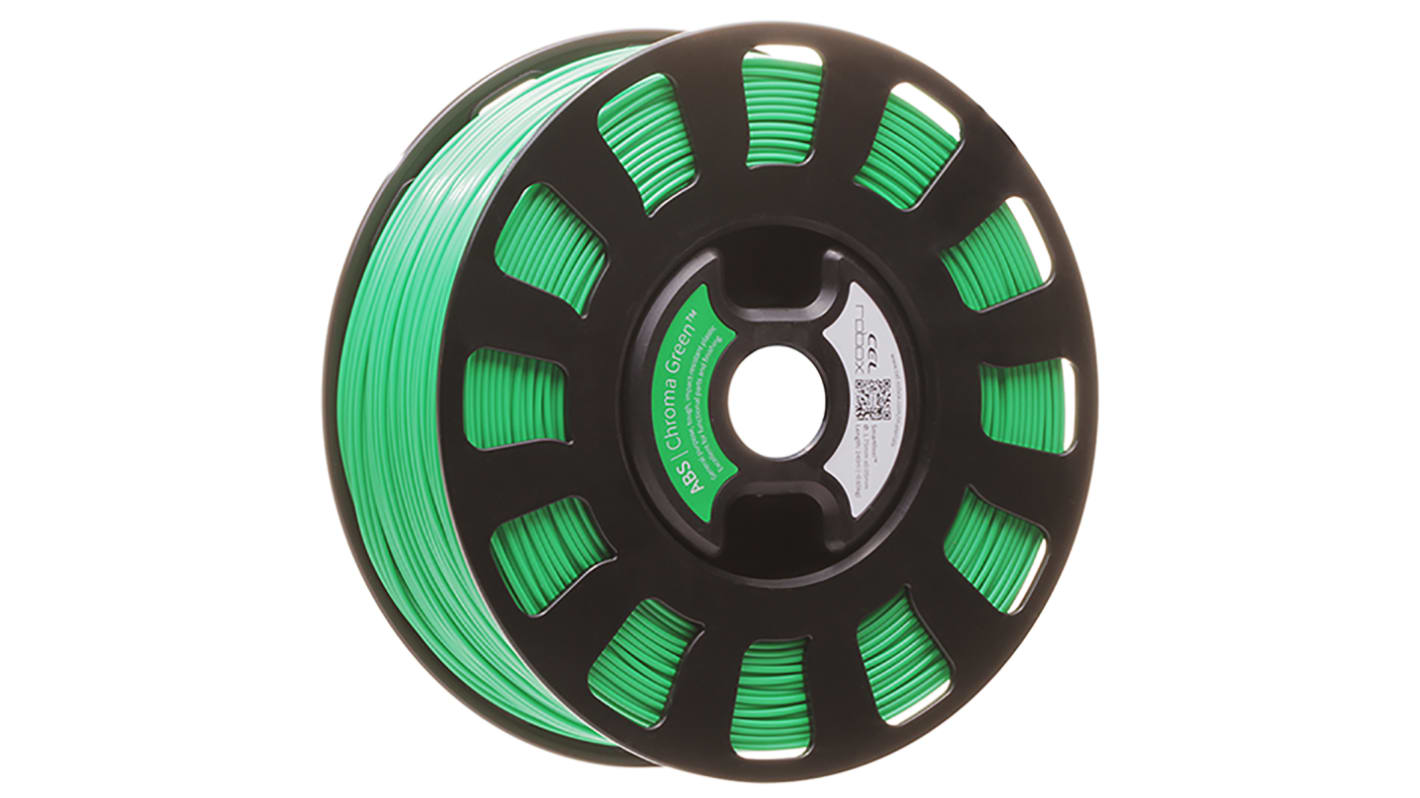 CEL 1.75mm Green ABS 3D Printer Filament, 600g