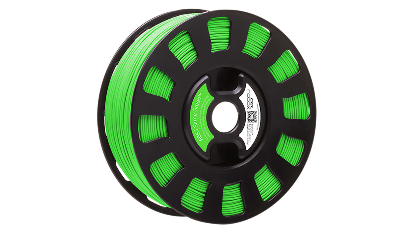 CEL 1.75mm Green ABS 3D Printer Filament, 600g