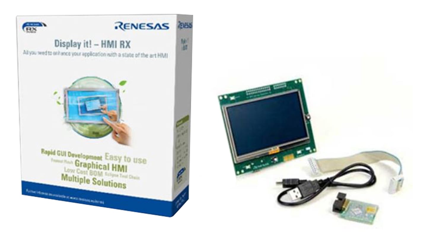 Renesas Electronics HMI Solution Udviklingssæt for RX63N