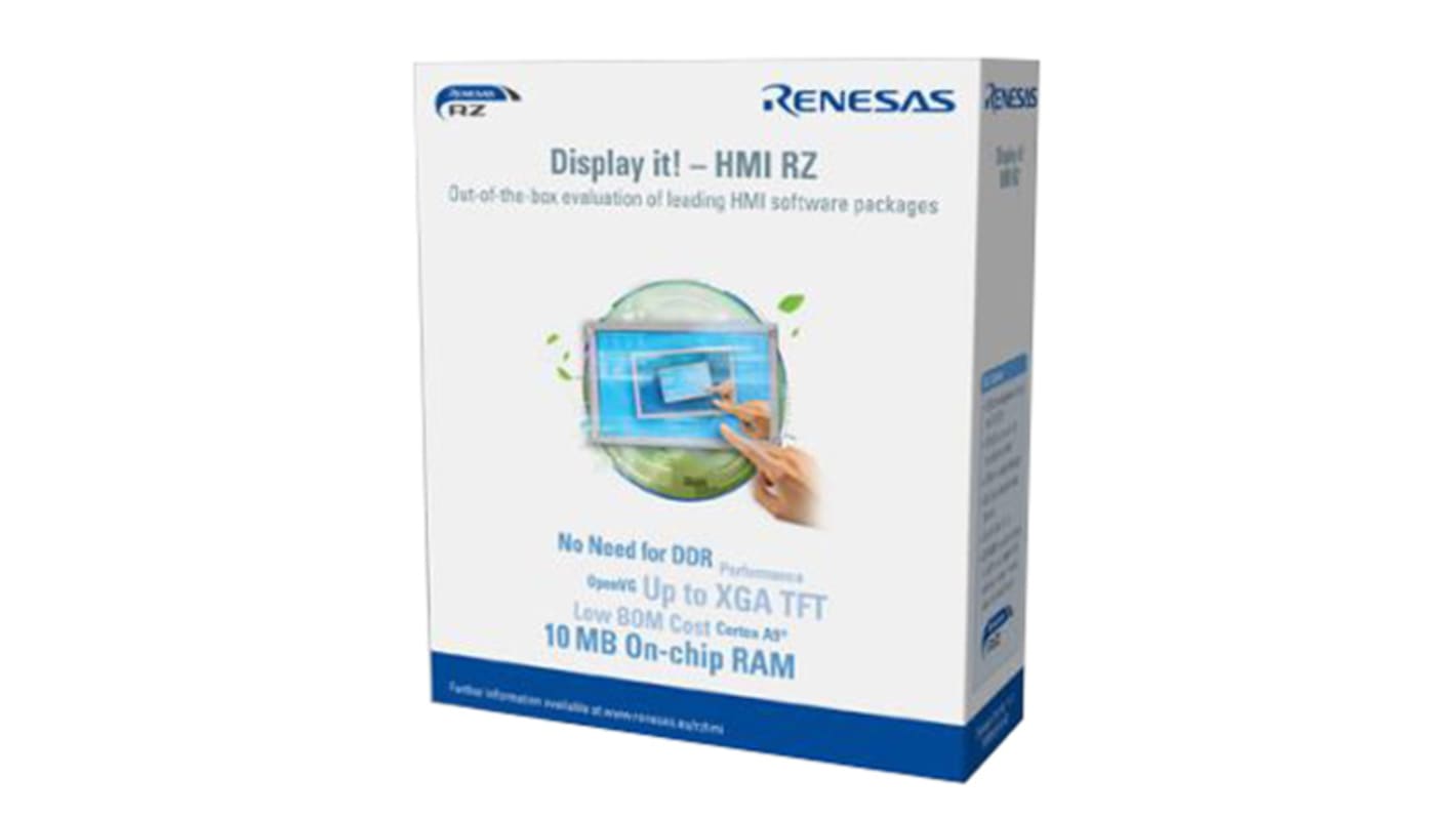 Kit di sviluppo HMI Solution Renesas Electronics con USB 2.0