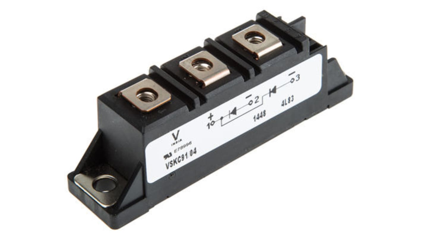 Vishay 60V 400A, Dual Schottky Diode, 3-Pin ADD-A-PAK VS-VSKCS408/060