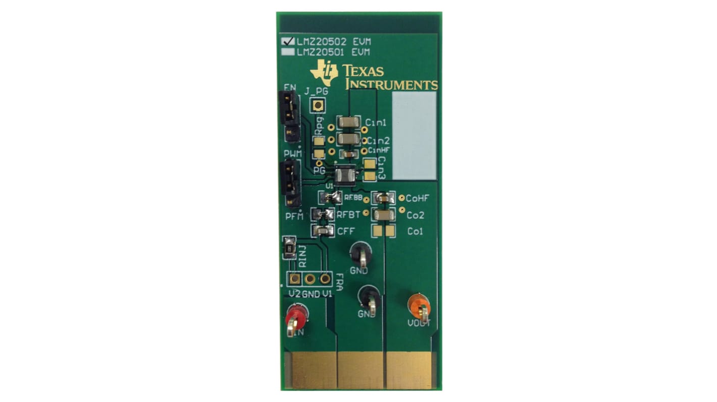 LMZ20502EVM | Texas Instruments Buck Converter for LMZ20502 | RS