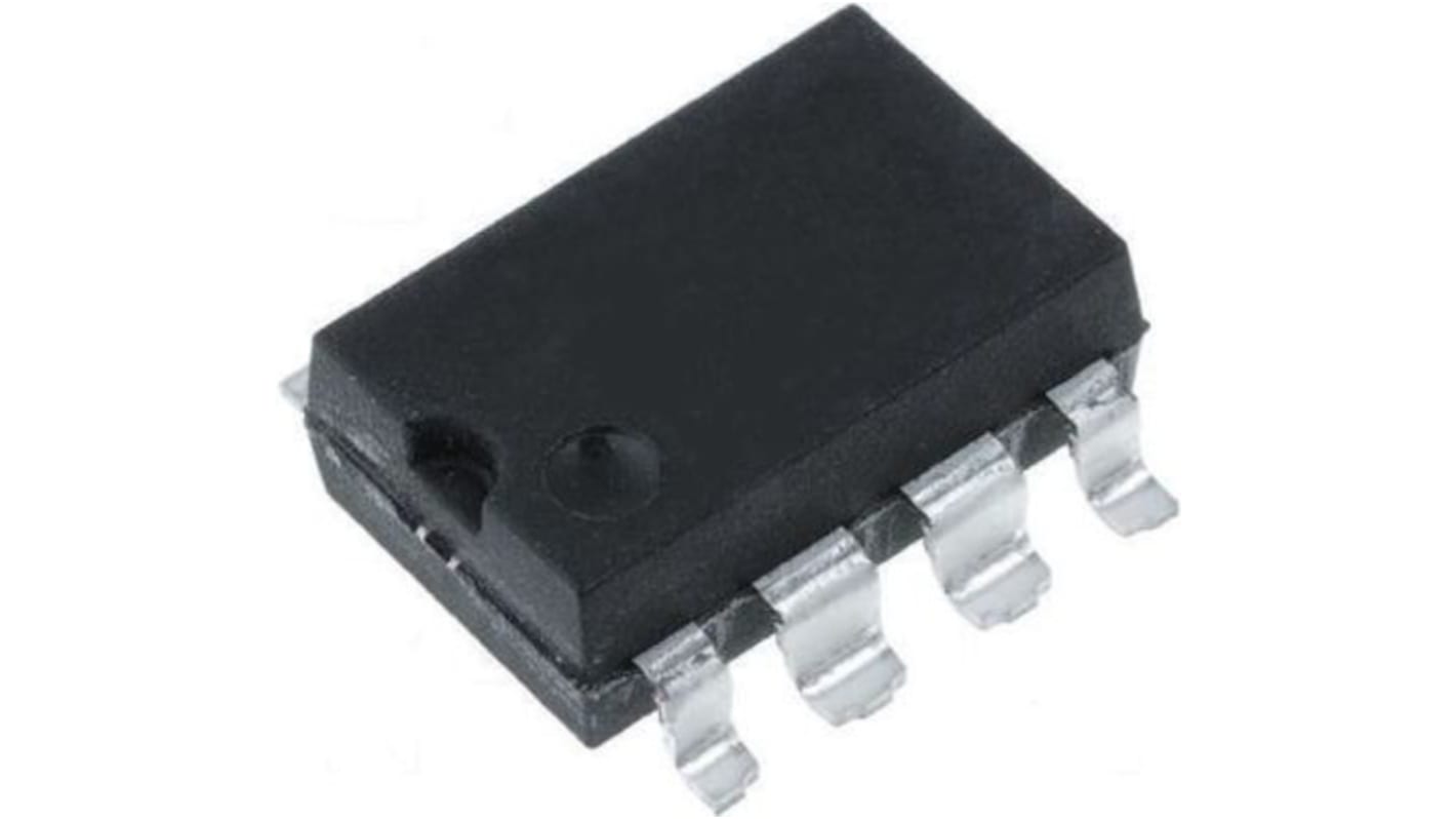 Optoacoplador onsemi 6N136 de 1 canal, Vf= 1.8V, Viso= 5 kVrms, IN. DC, OUT. Fototransistor, mont. superficial,