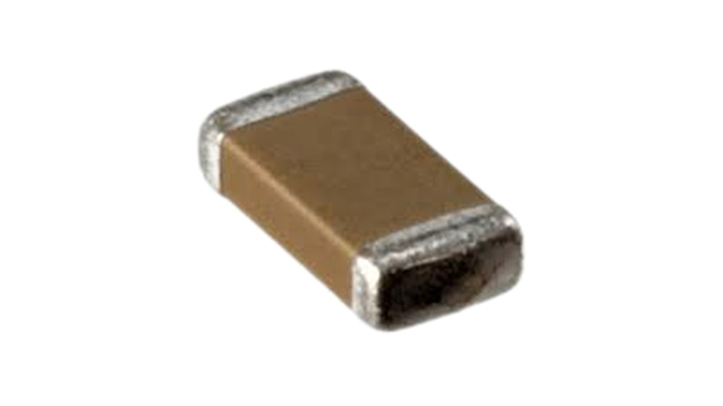 TDK 1nF Multilayer Ceramic Capacitor MLCC, 630V dc V, ±5% , SMD