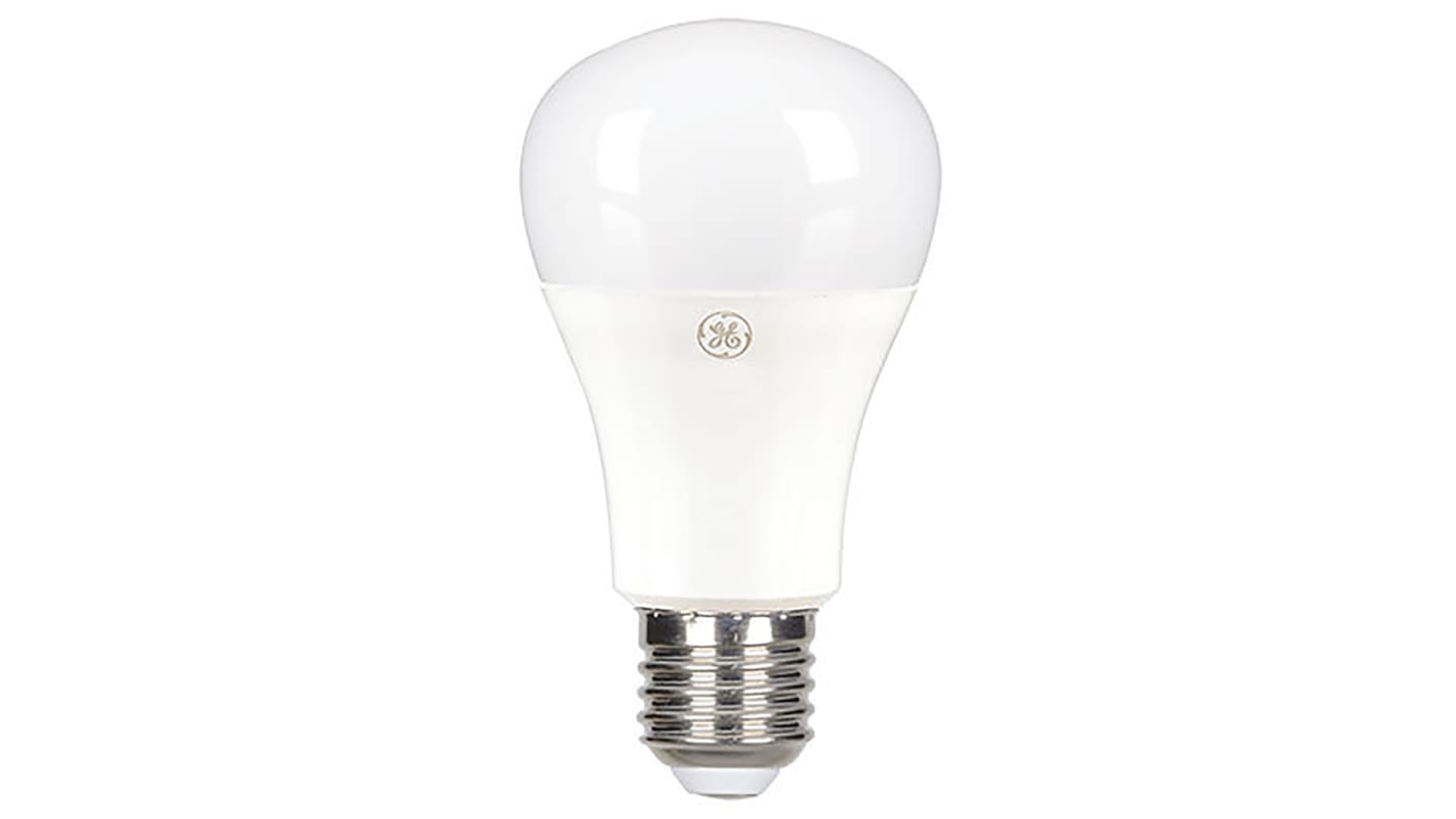 GE E27 LED GLS Bulb 11 W, White, Bulb shape