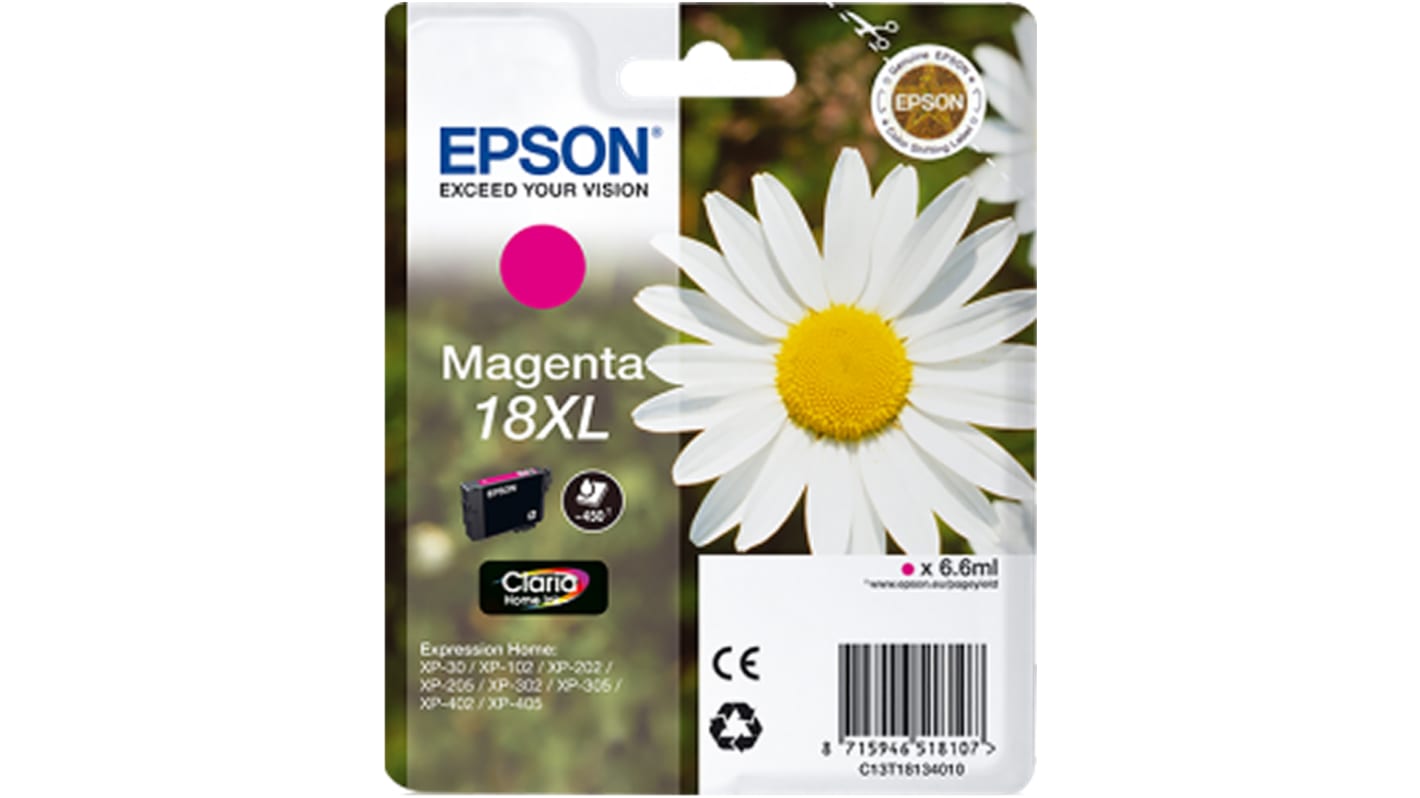 Epson 18XL Magenta Ink Cartridge