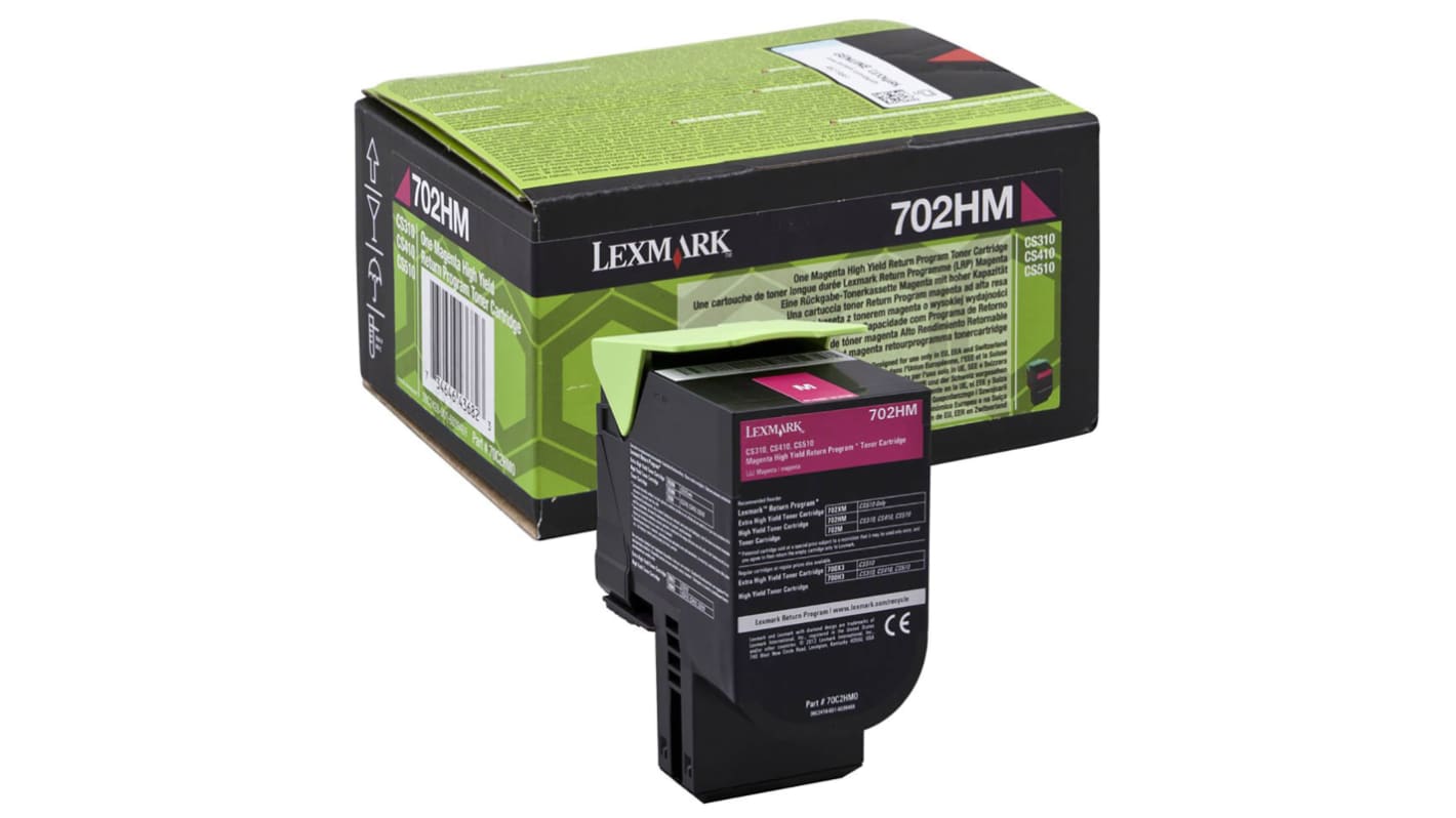 Lexmark 70C2HM0 Magenta Toner, Lexmark Compatible