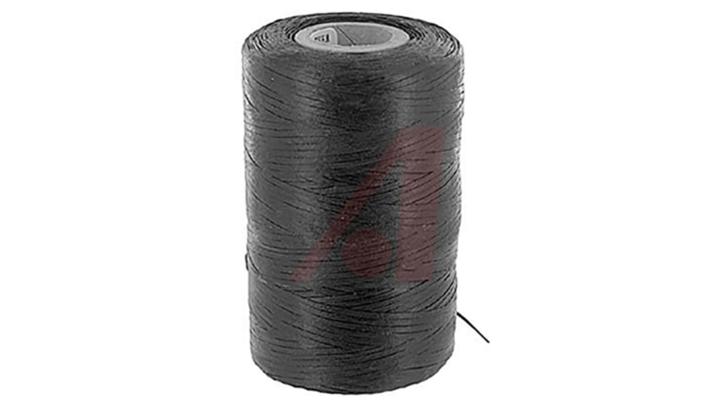 ALPHA DEARBORN Lacing Cord Black Nylon 0.25 mm x 228m