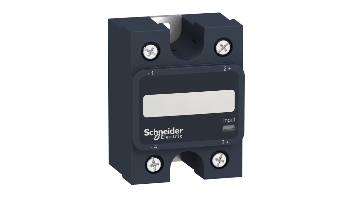 Relé de estado sólido Schneider Electric de 1 polo, contactos SPST, control 3 → 32 V dc, carga 24 → 300V