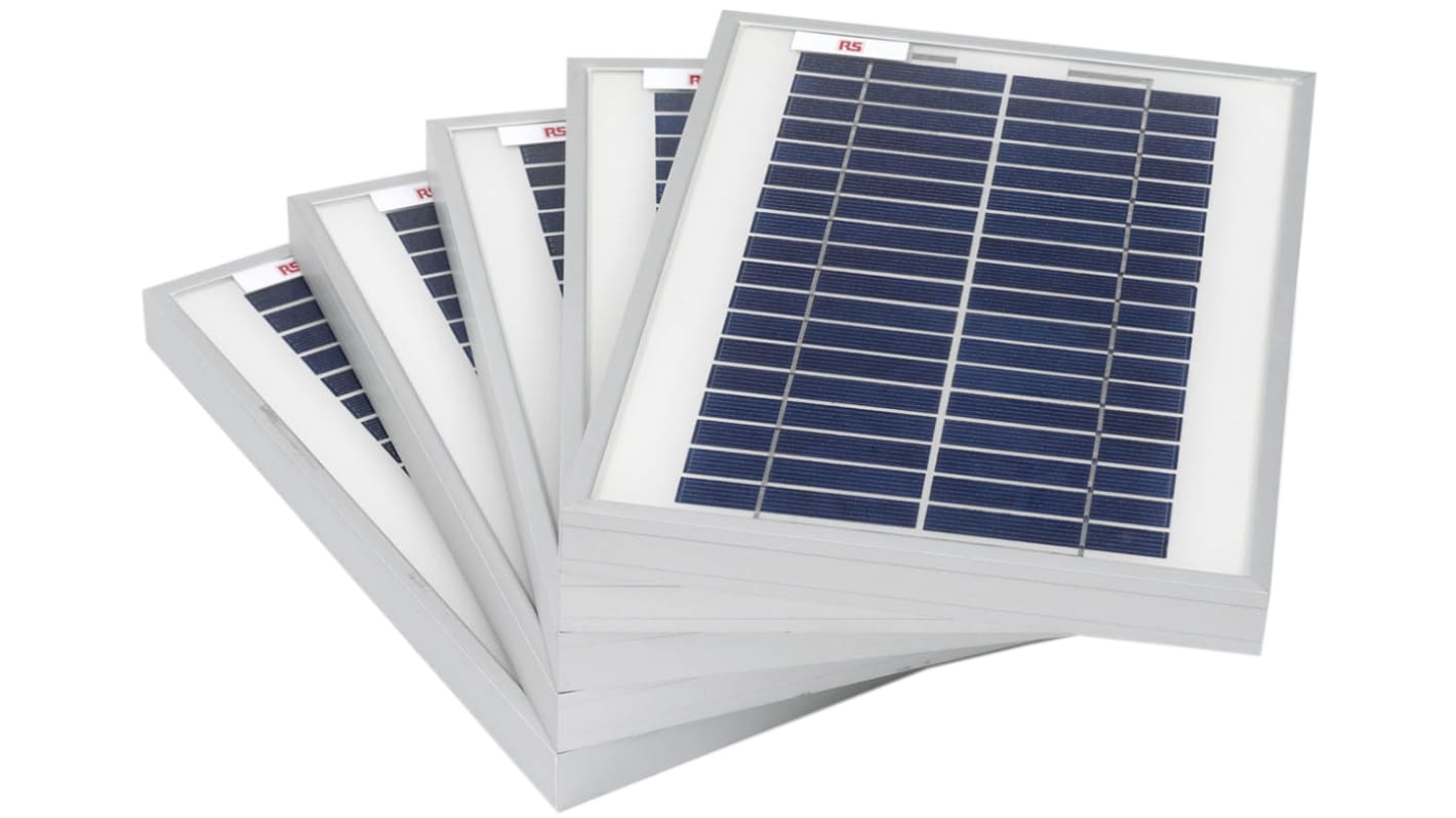 RS PRO 5W Polycrystalline solar panel