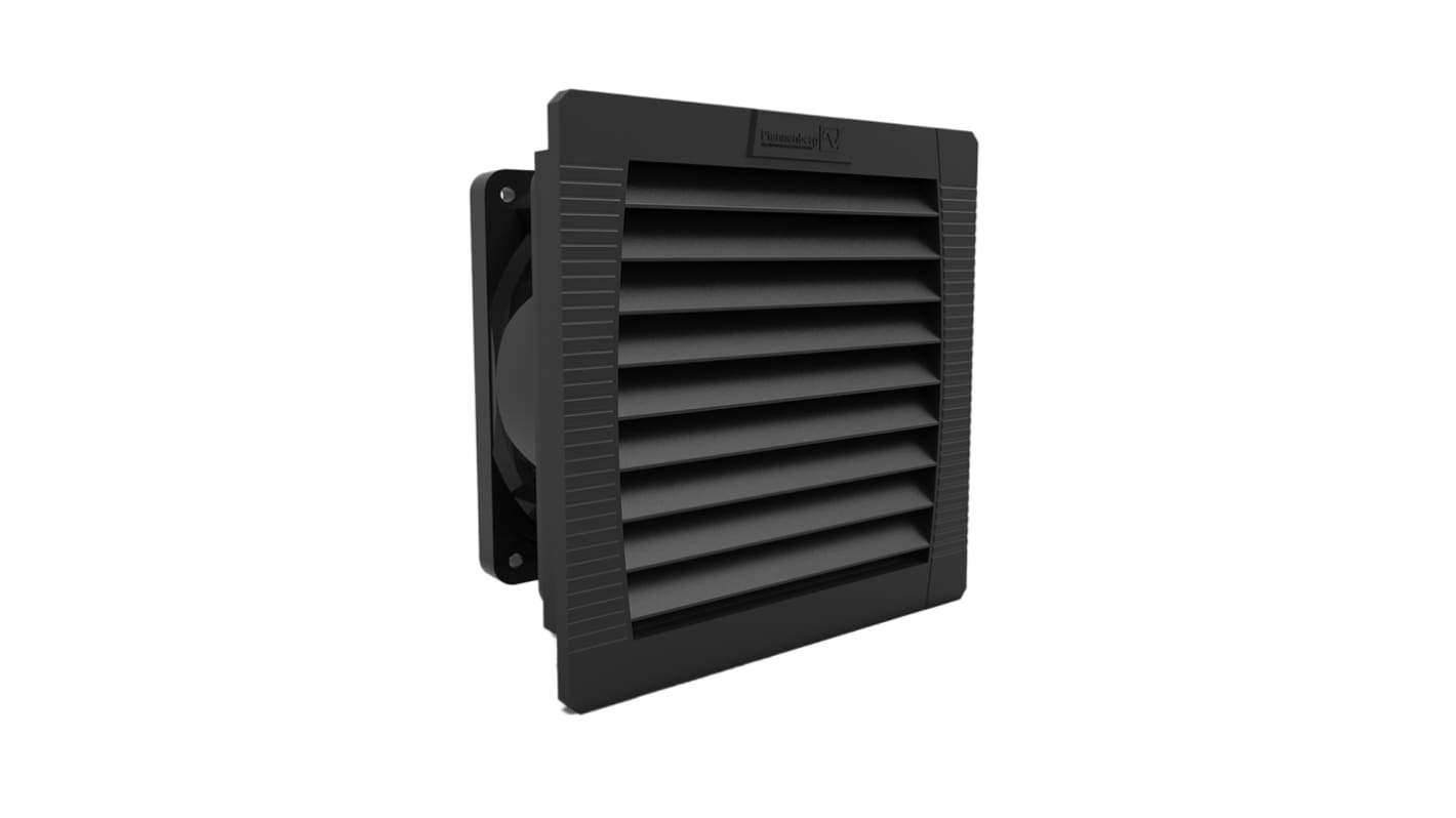 Ventilador con filtro Pfannenberg de 145 x 70.1mm, alim. 230 V ac, 20W, 44 dB(A)dB(A), IP54