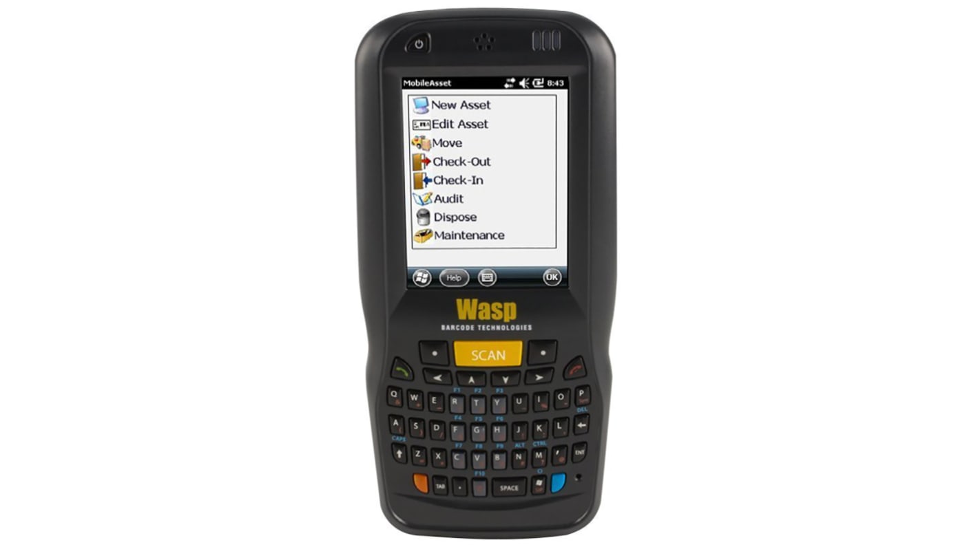 Lettore codici a barre WASP DT60 QWERTY, wireless