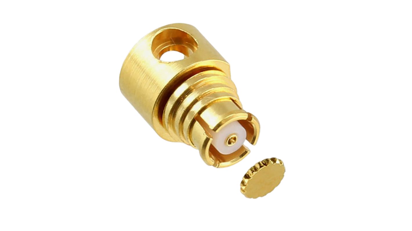 Molex 73415 Series, jack PCB Mount SMP Connector, 50Ω, Solder Termination, Right Angle Body