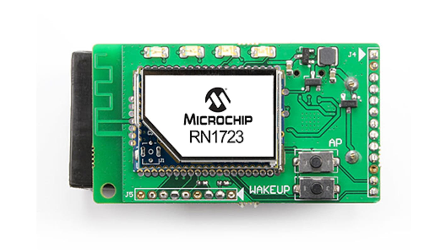 Kit de desarrollo WiFi Microchip RN-1723-EK, frecuencia 2.4GHz