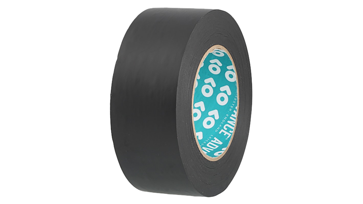 Ruban isolant Advance Tapes en PVC Noir 33m x 100mm x 0.25mm