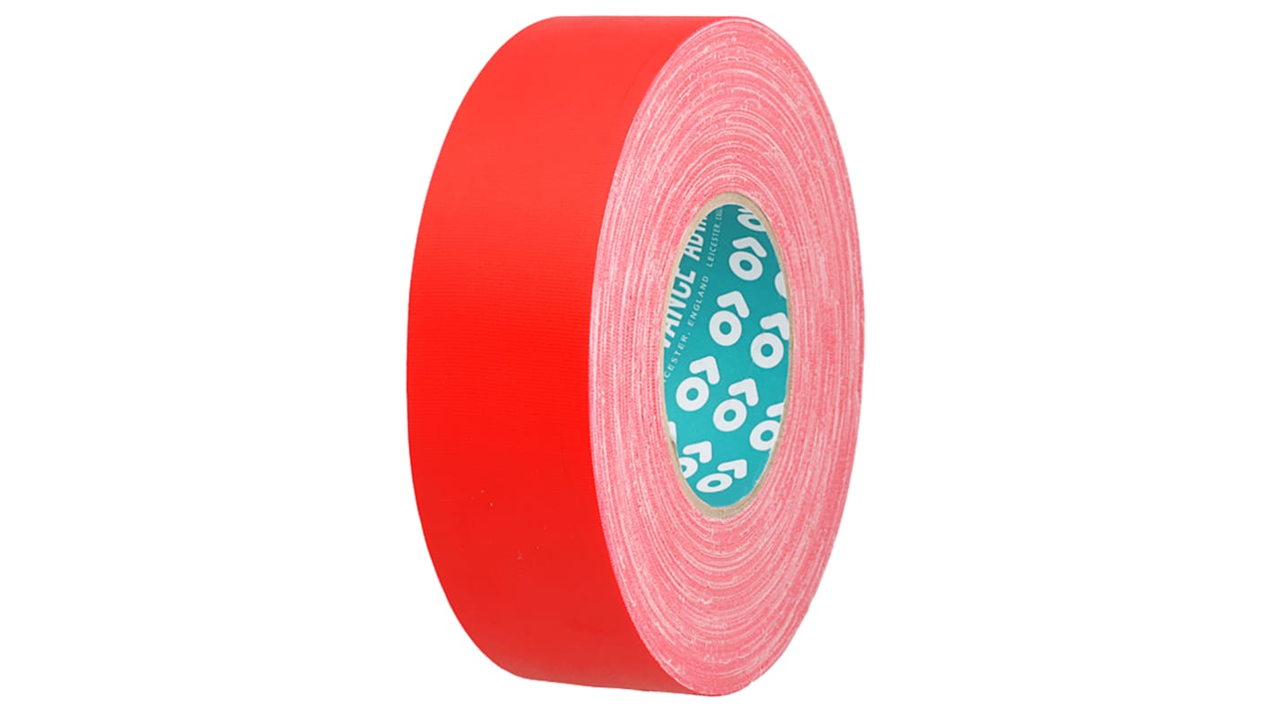 Advance Tapes AT160 Cloth Tape, 50m x 19mm, Red, Matt Finish