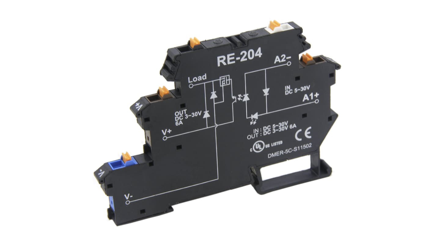 RS PRO Solid State Interface Relay, DIN Rail Mount