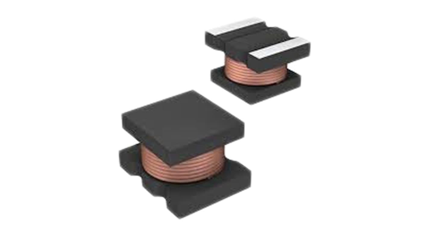 Inductor de montaje en superficie bobinado Murata, 10 μH, ±10%, no apantallado, SRF:38MHZ, Q:35, 500mA Idc, Serie 8200