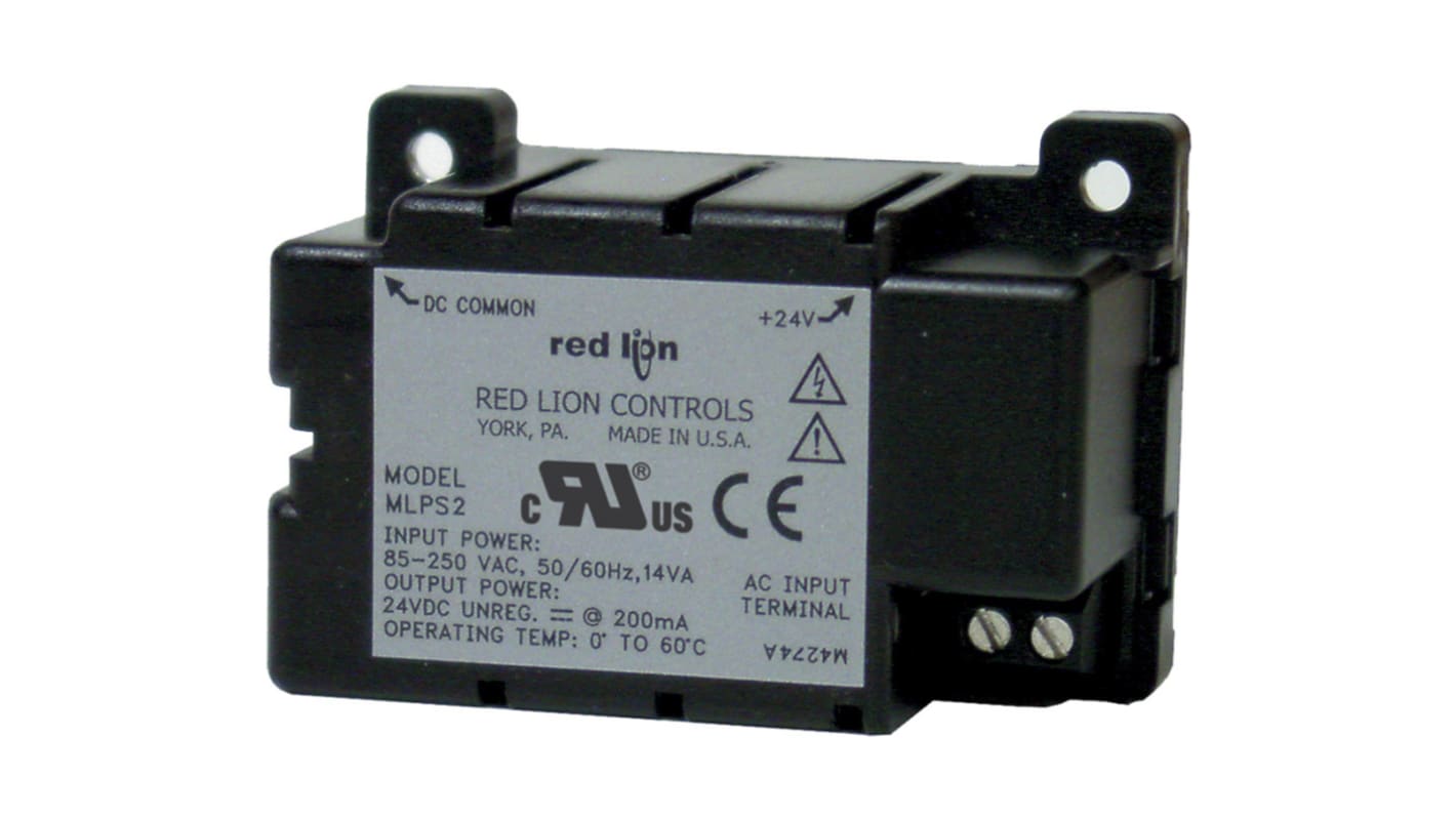 Red Lion Power Supply For Use With CUB4, CUB5, DT8 Panel Meters