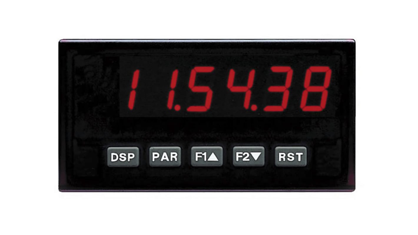 Compteur Red Lion PAXC 85 → 250 V c.a. LCD 8 digits