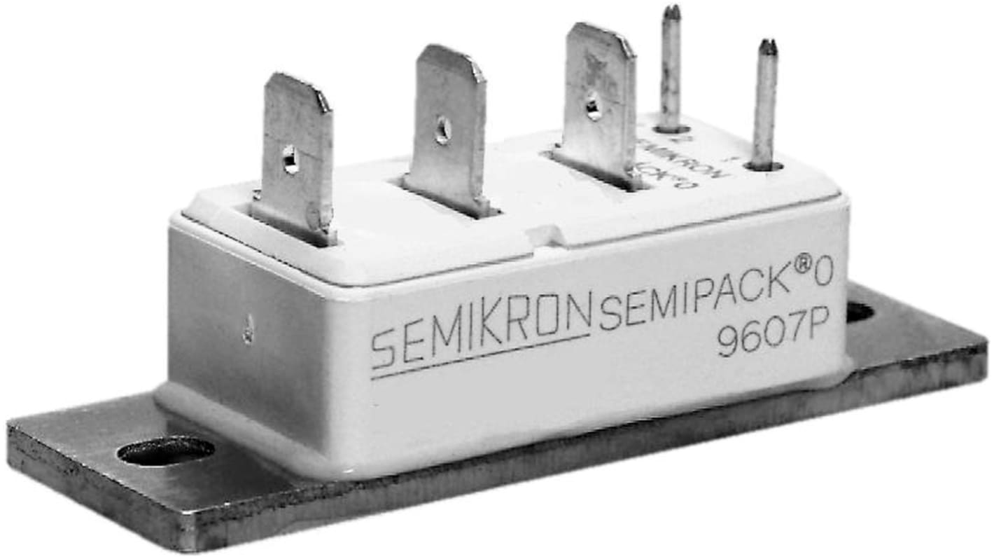 Semikron 600V 10A, Silicon Junction Diode, 3-Pin SEMIPACK0 SKKE 15/06