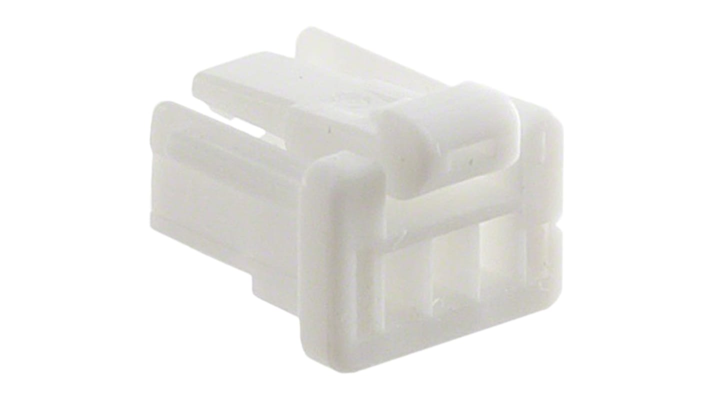 Carcasa de conector JST NSHR-03V-S, Serie NSH, paso: 1mm, 3 contactos, , 1 fila filas, Recto, Hembra, Montaje de Cable