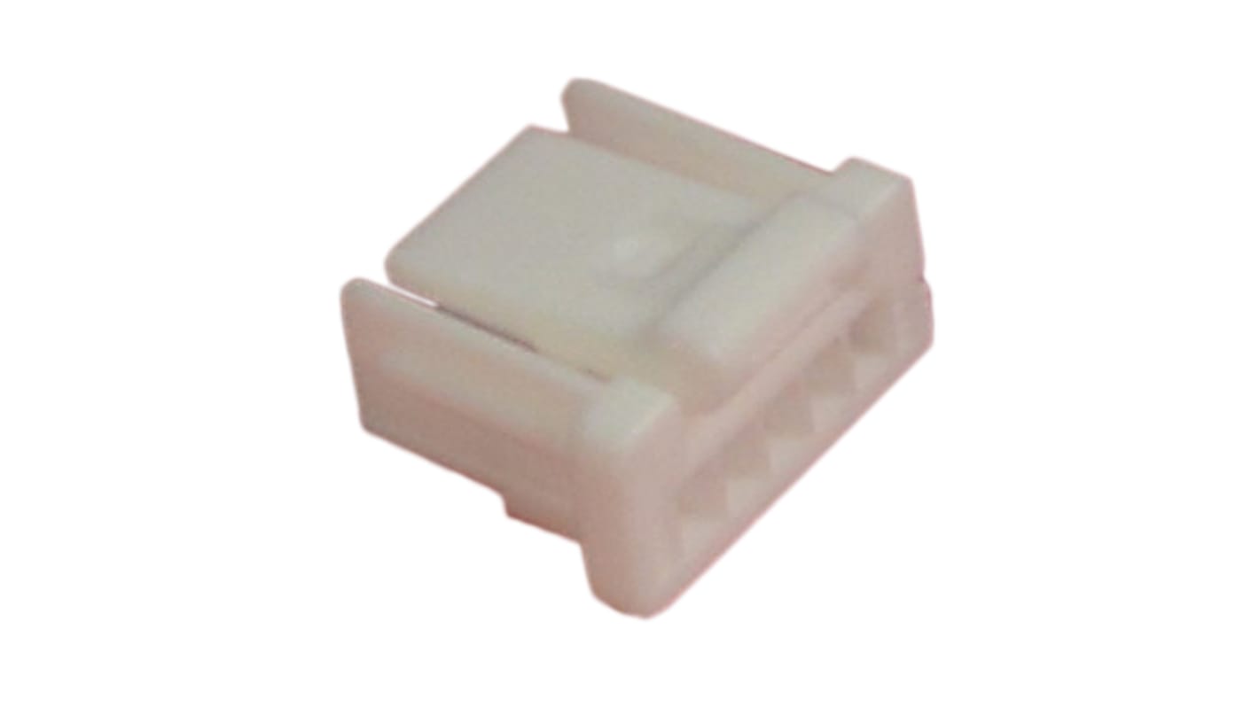 Carcasa de conector JST NSHR-05V-S, Serie NSH, paso: 1mm, 5 contactos, , 1 fila filas, Recto, Hembra, Montaje en PCB