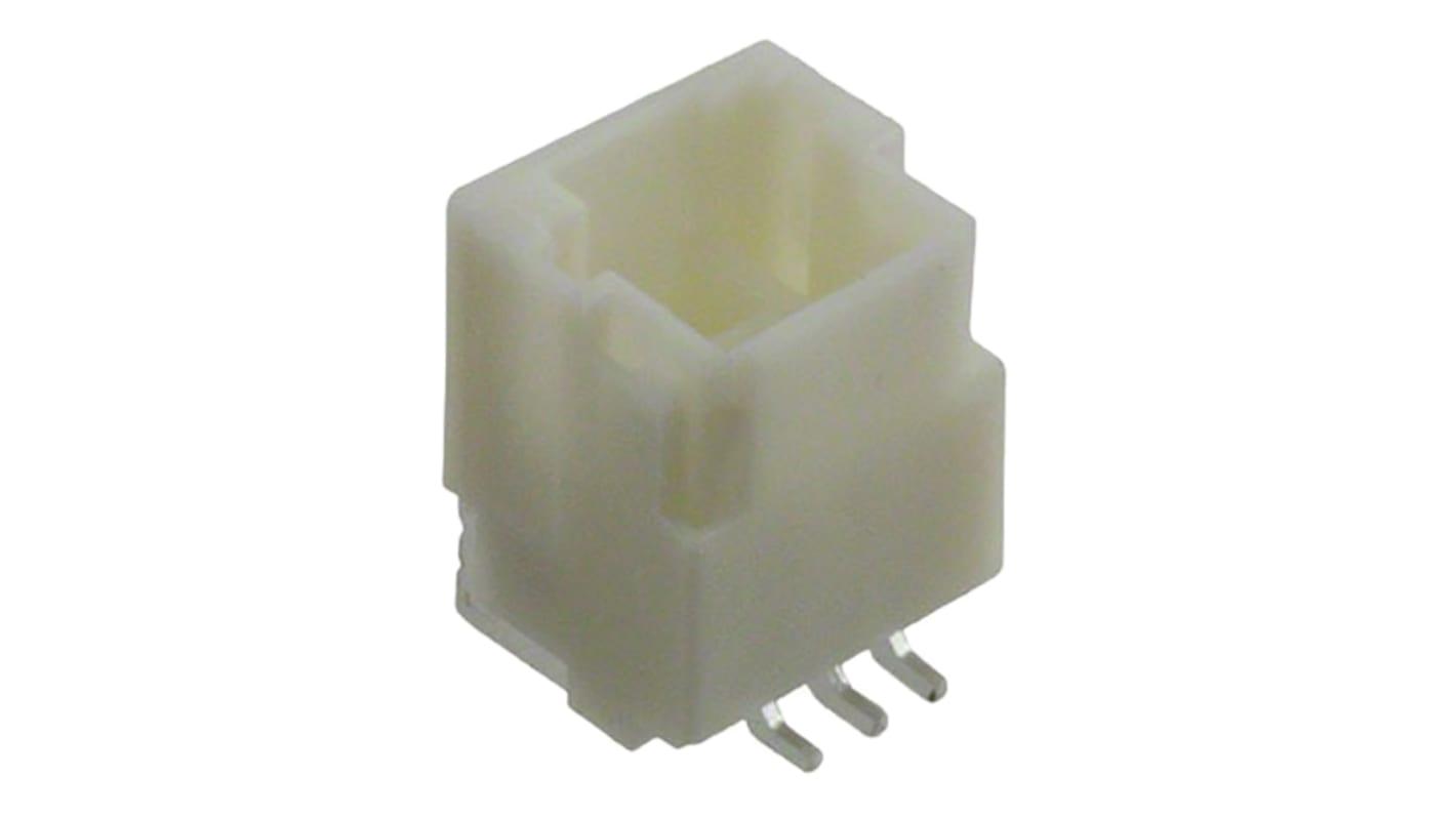 Conector macho para PCB JST serie NSH de 3 vías, 1 fila, paso 1.0mm, para soldar, Montaje Superficial