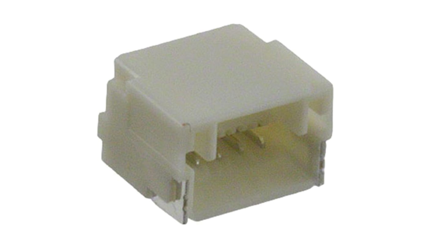 JST NSH Series Right Angle Surface Mount PCB Header, 5 Contact(s), 1.0mm Pitch, 1 Row(s), Shrouded