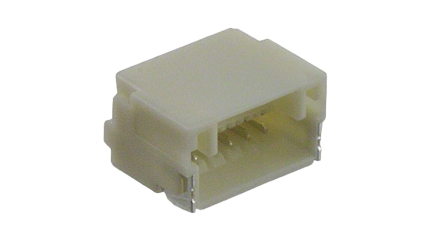 Conector macho para PCB Ángulo de 90° JST serie NSH de 6 vías, 1 fila, paso 1.0mm, para soldar, Montaje Superficial