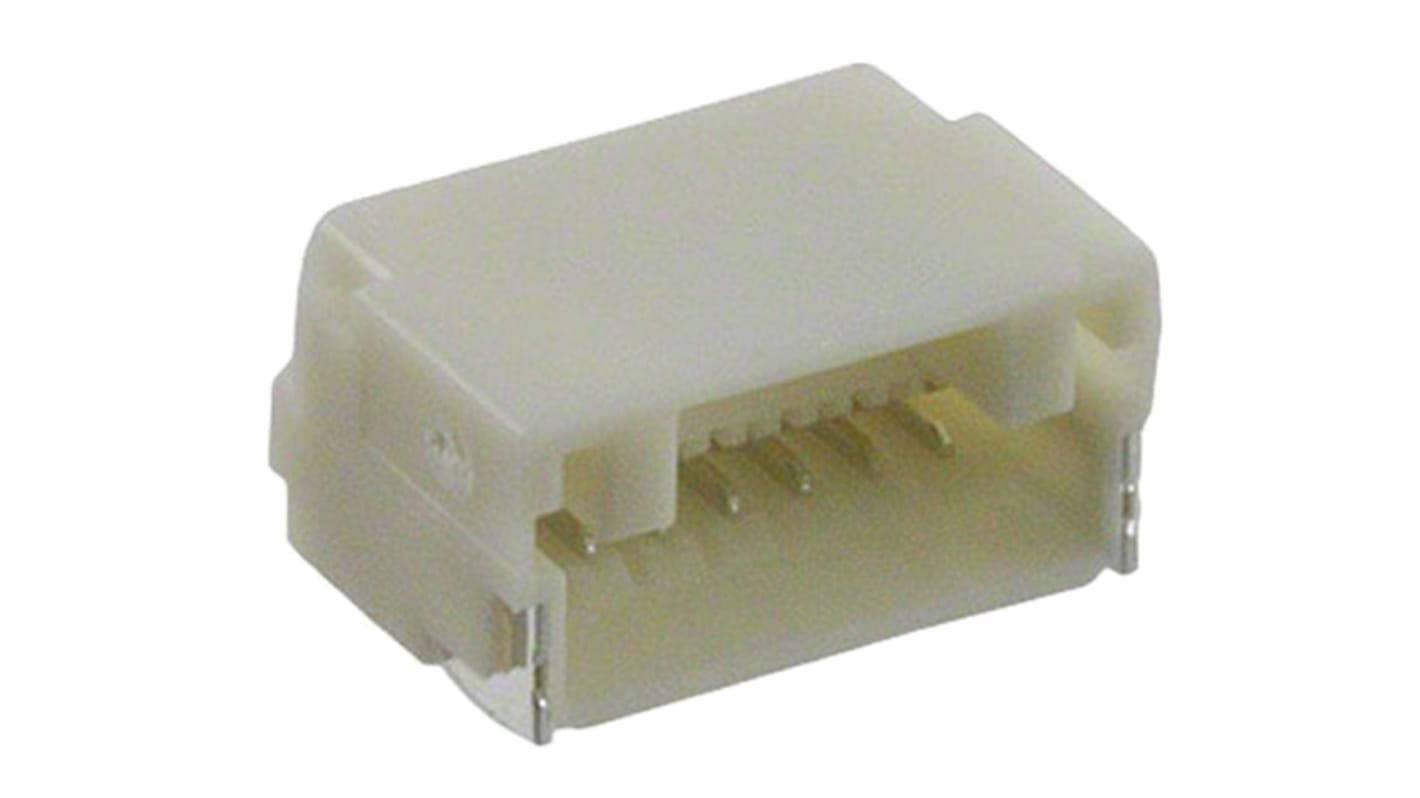 Conector macho para PCB Ángulo de 90° JST serie NSH de 7 vías, 1 fila, paso 1.0mm, para soldar, Montaje Superficial