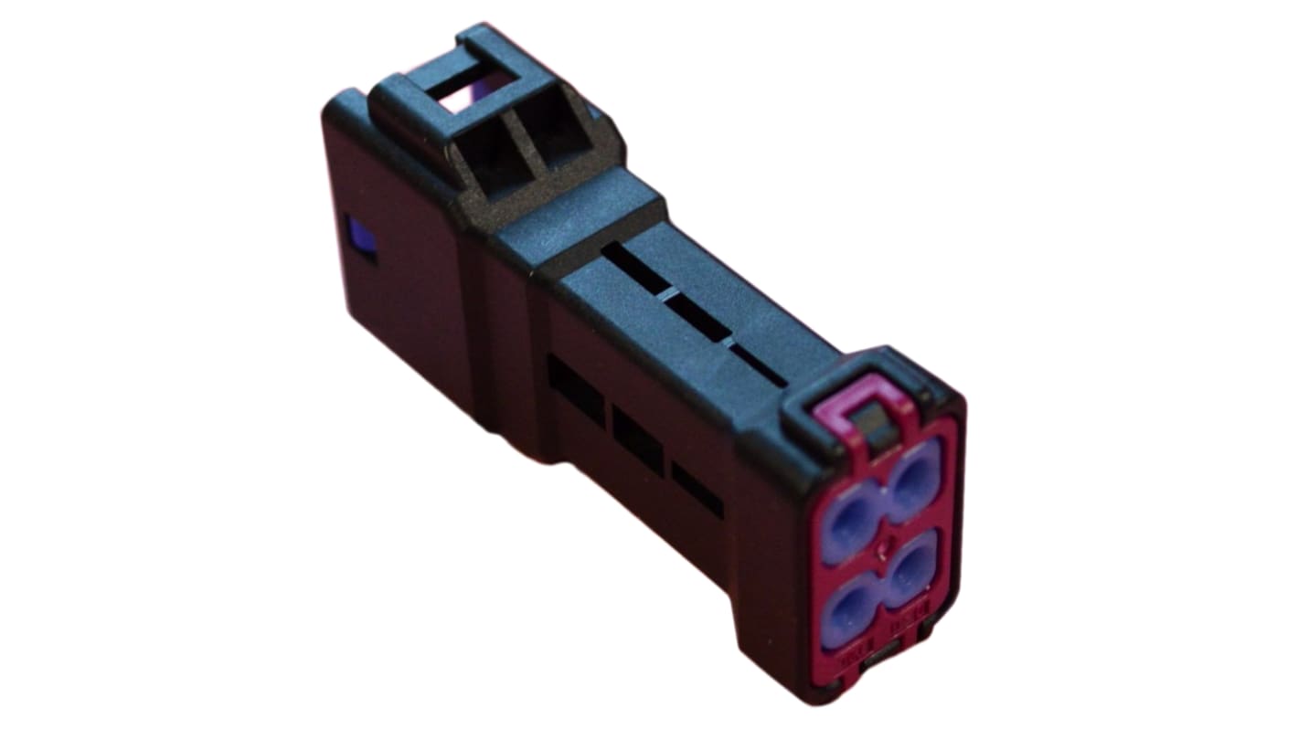 JST, JWPS Female Connector Housing, 4mm Pitch, 4 Way, 2 Row