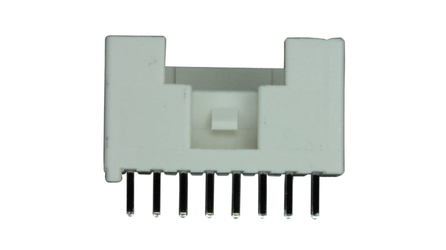 Conector macho para PCB JST serie PUD de 16 vías, 2 filas, paso 2.0mm, para soldar, Montaje en orificio pasante