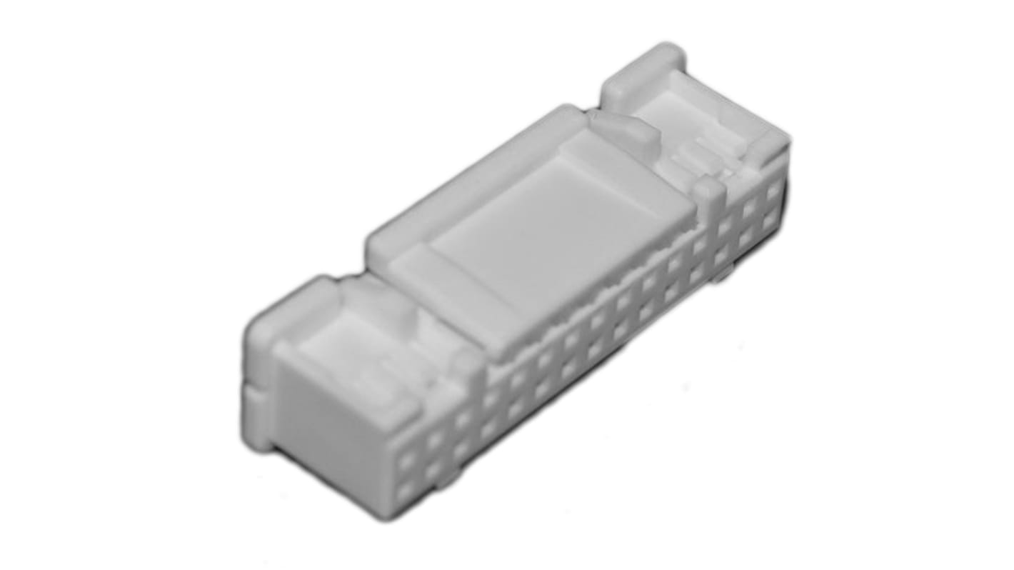 Carcasa de conector JST PUDP-30V-S, Serie PUD, paso: 2mm, 30 contactos, 2 filas, Recto, Hembra, Montaje en PCB