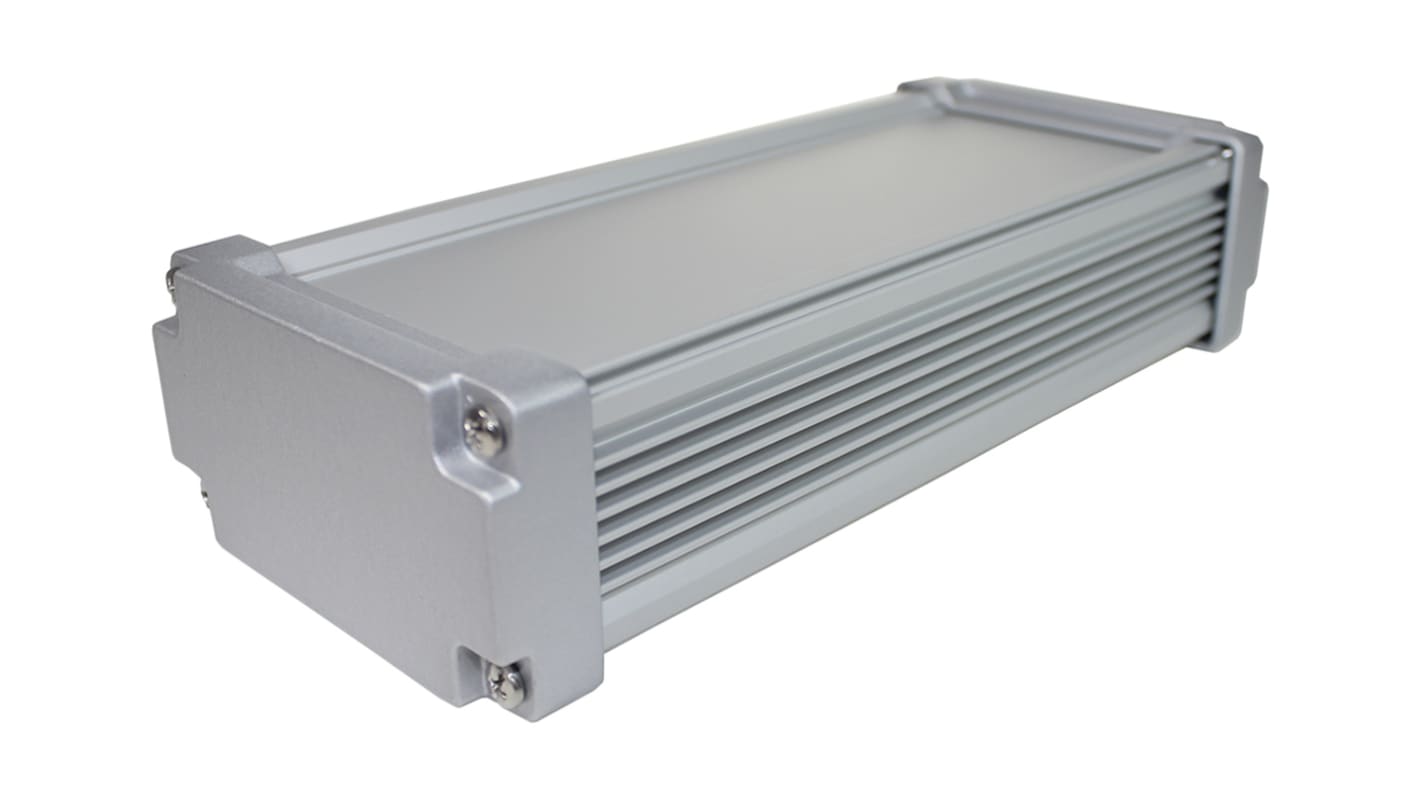 Takachi Electric Industrial AWN Silver Aluminium Heat Sink Case, 240 x 106.3 x 56.3mm