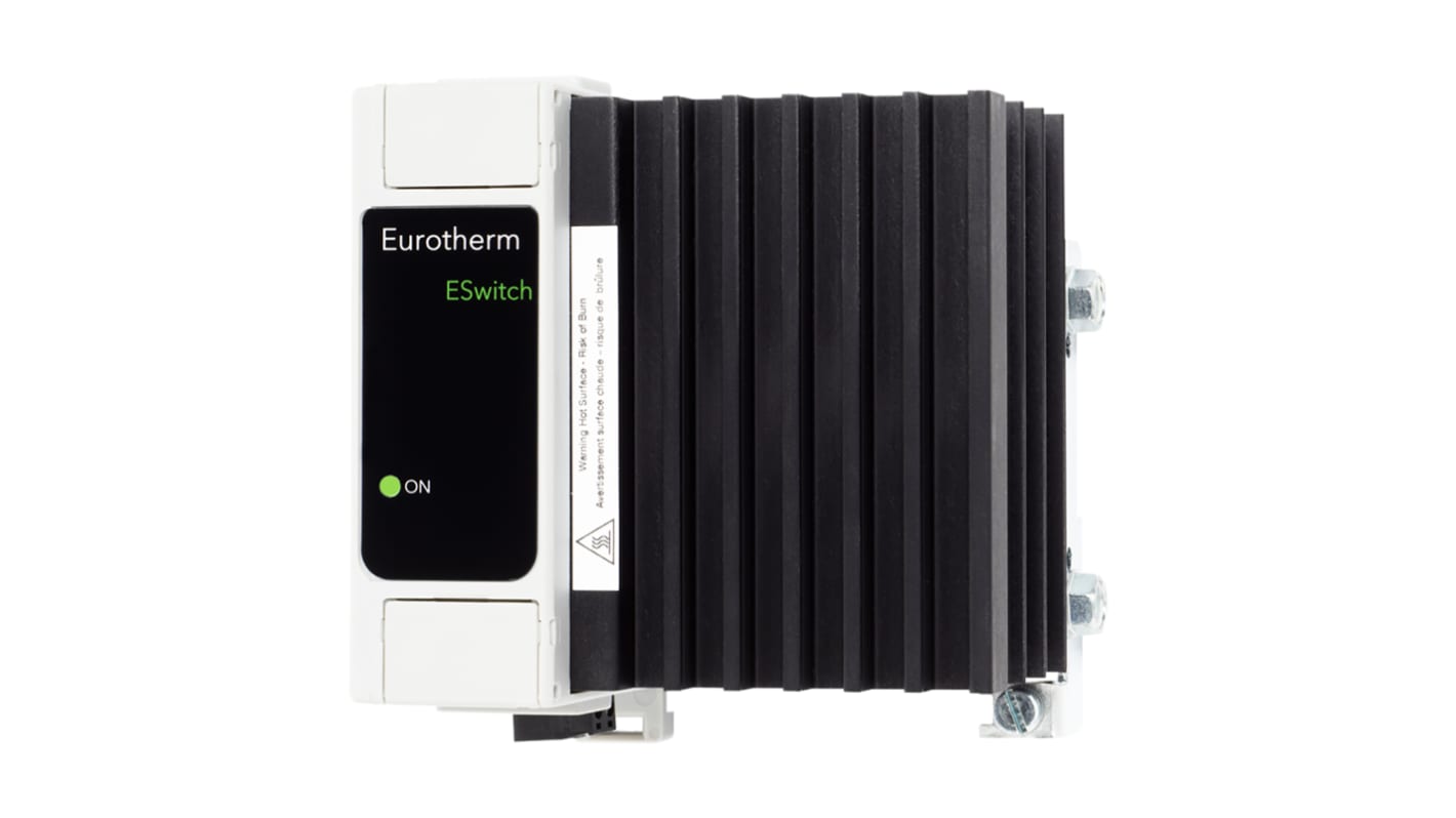 Relé de estado sólido Eurotherm, control 5 → 32 V dc, carga Máximo de 240V, 50 A máx., montaje en carril DIN