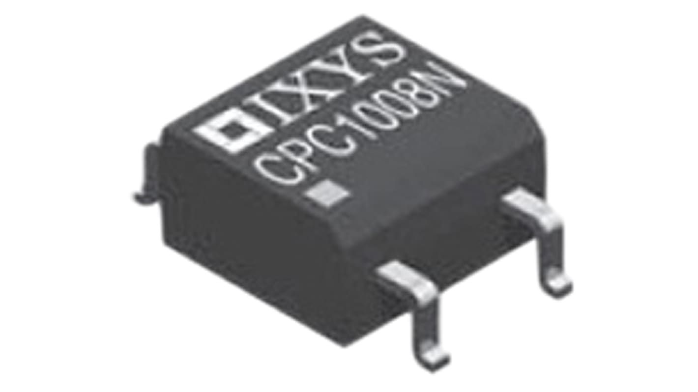 Relé de estado sólido IXYS de 1 polo, contactos SPST, 150 mA máx., montaje en PCB