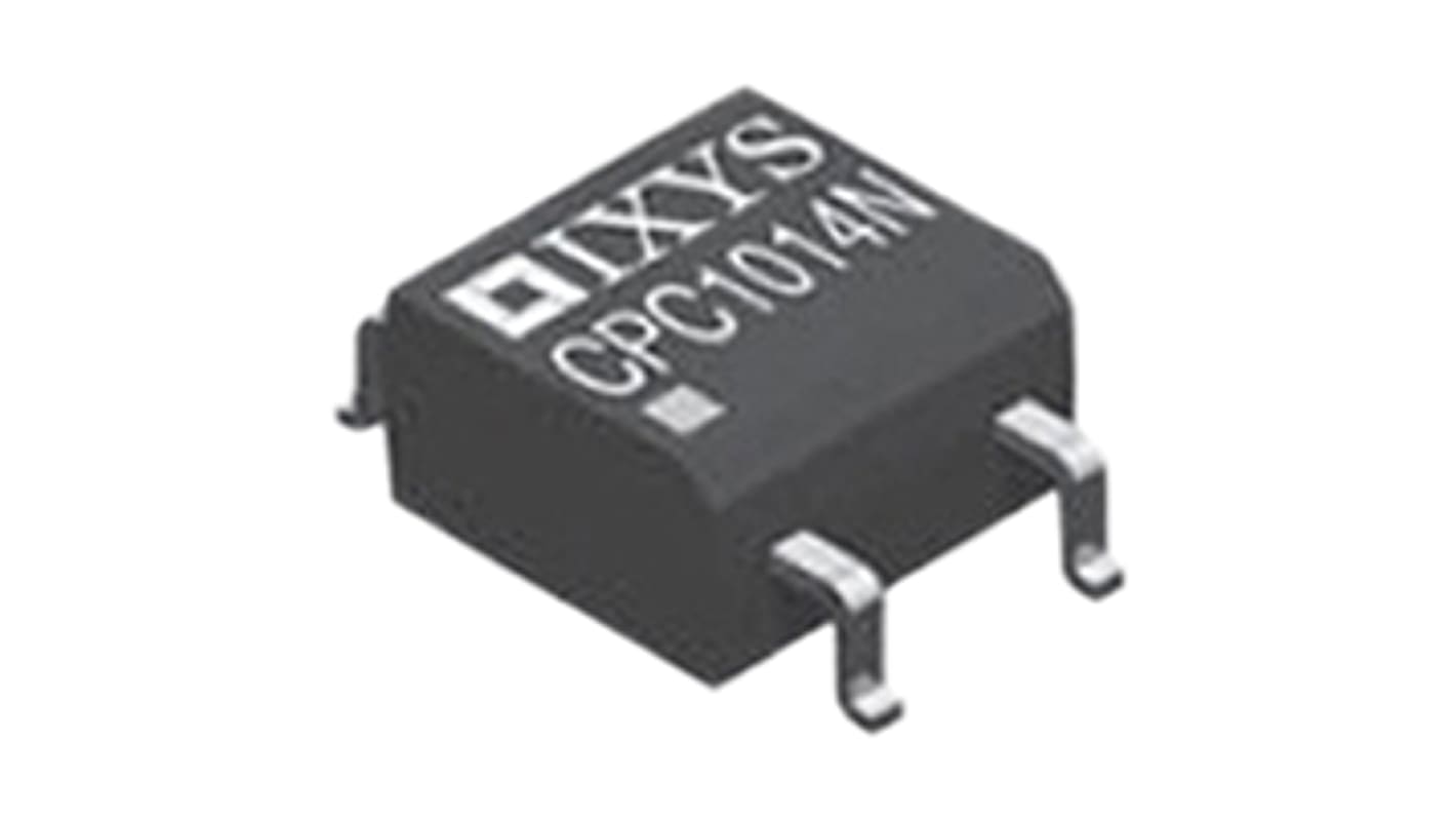 Relé de estado sólido IXYS de 1 polo, contactos SPST, 400 mA máx., montaje en PCB