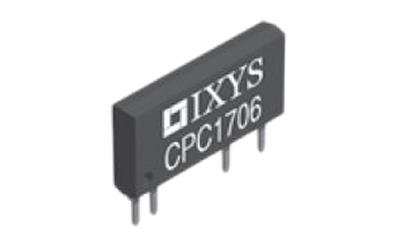 IXYS Halvlederrelæ, 1-polet ST, Printmontering-montering, ±4 A dc MOSFET, DC