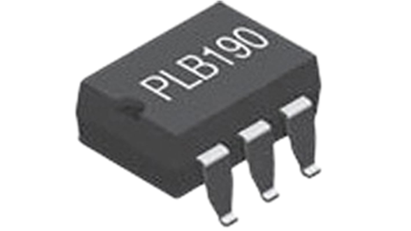 Relé de estado sólido IXYS de 1 polo, contactos SP-NC, 130 mA máx., montaje en PCB