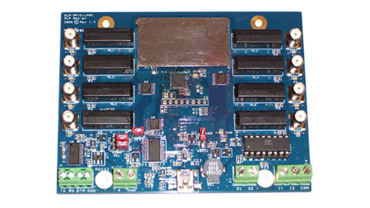 Strumento di sviluppo comunicazione e wireless DLP DESIGN INC 8 Channel, 13.56MHz, NFC (Near Field Communication), RFID