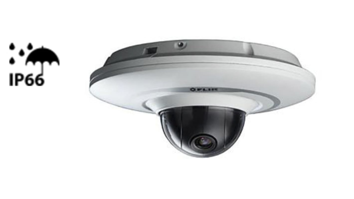 FLIR N233ZDP IR Netzwerk CCTV-Kamera, Innen-/Außenbereich, 1920 x 1080pixels, ø 130mm x 57 mm