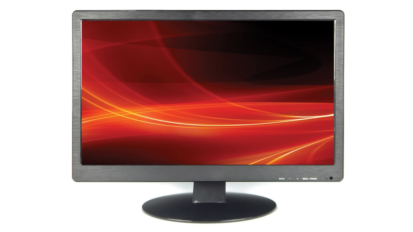 Monitor CCTV LED, 19.5plg, 1.920 x 1.080 píxeles