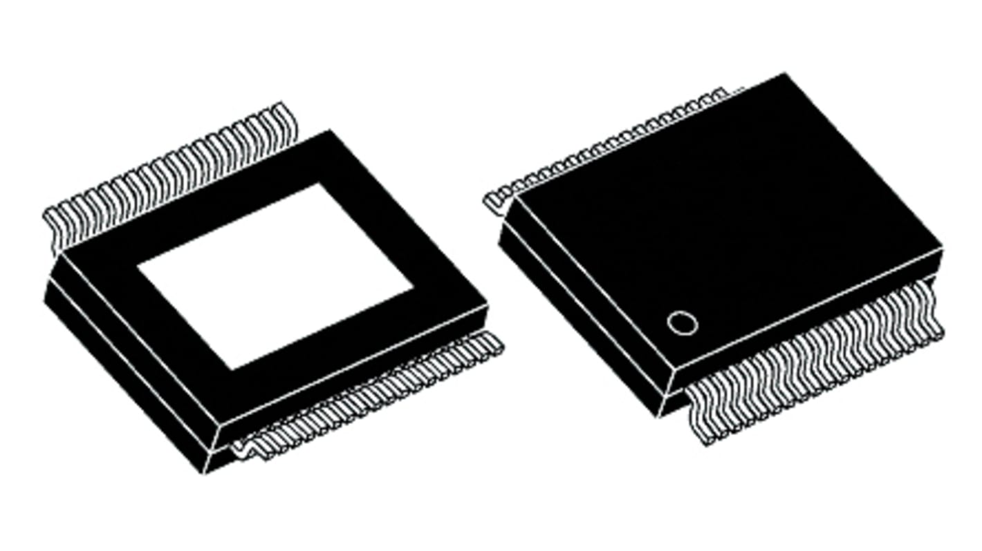 Interruptor de potencia inteligente ISO1H815GAUMA1, 8 canales, Interruptor de lado alto -0.5 → 6.5V 1.4A DSO