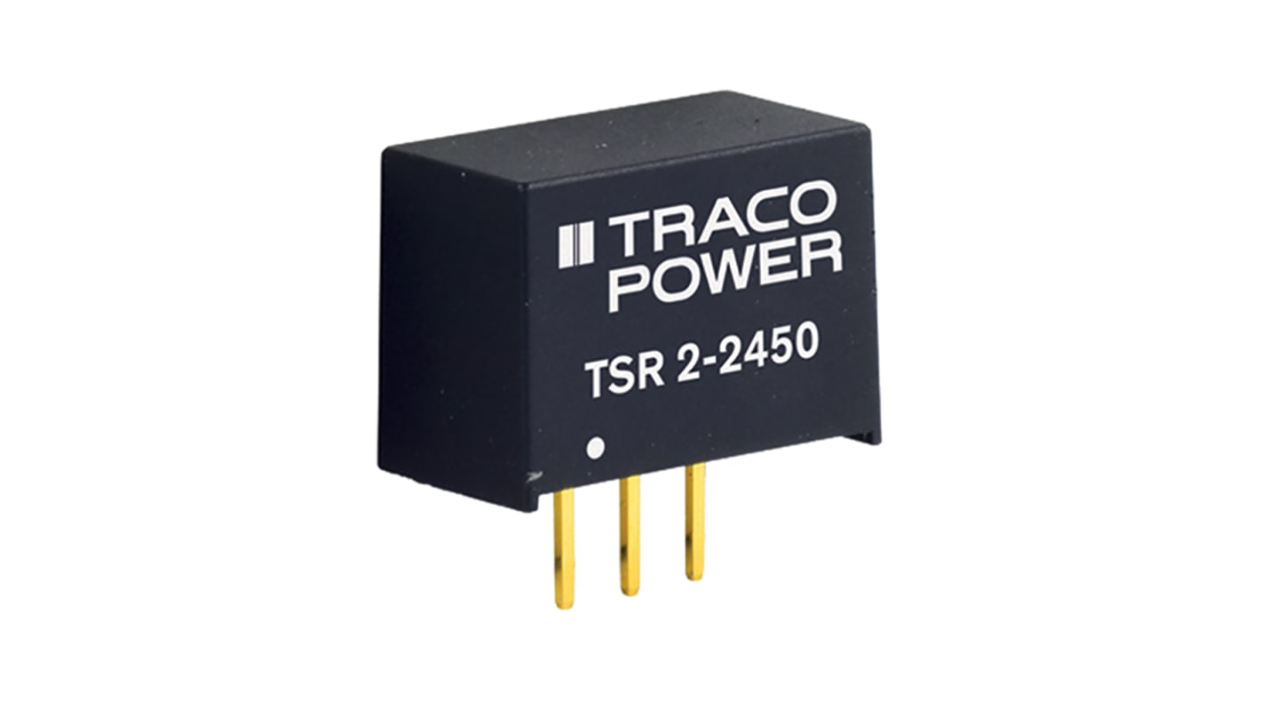 TRACOPOWER TSR 2 Schaltregler, Eingang 4.6 → 36V dc / Ausgang 1.5V dc, 1 Ausg., 2A, Durchsteckmontage