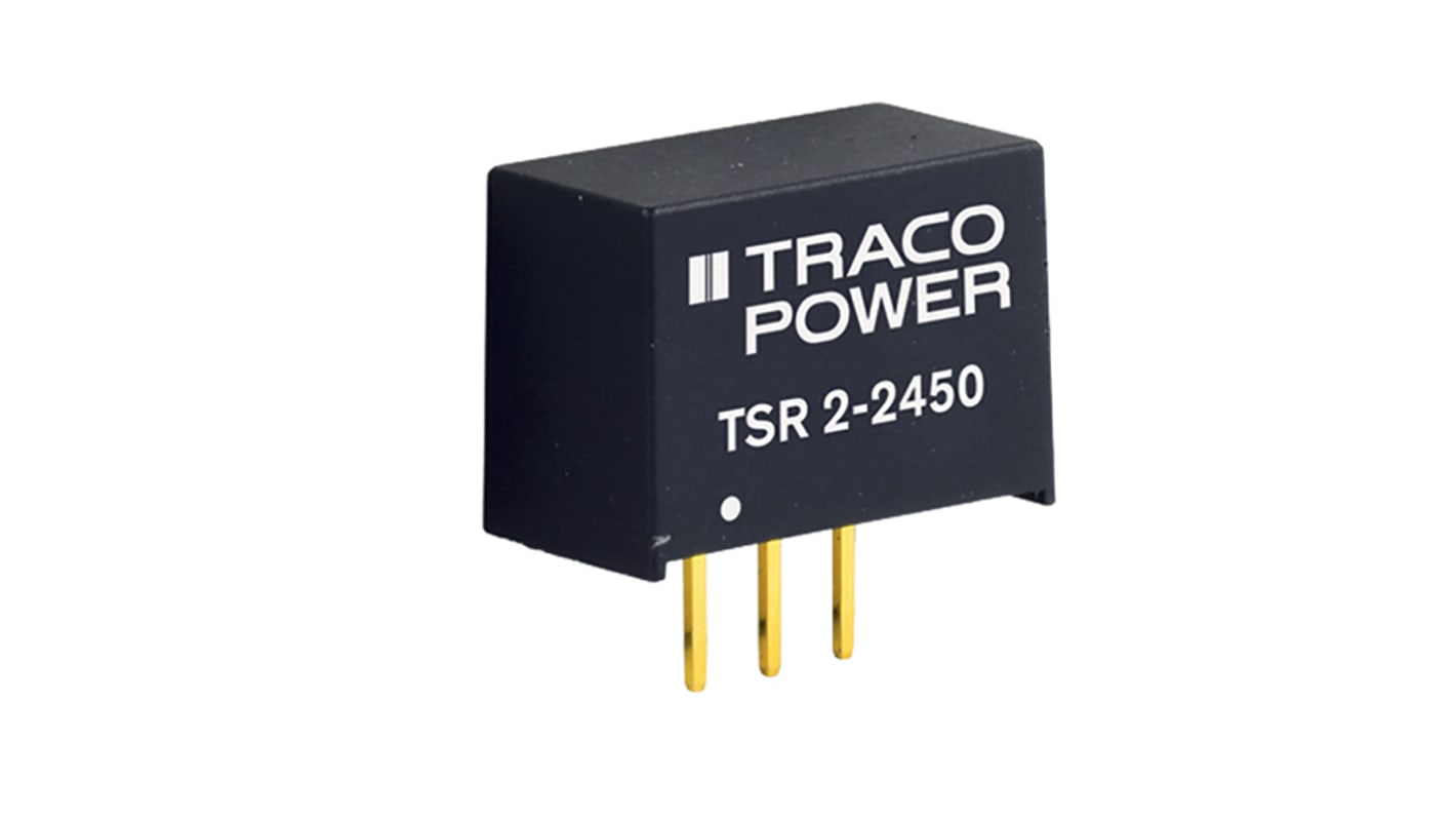 TRACOPOWER TSR 2 Schaltregler, Eingang 4.6 → 36V dc / Ausgang 1.2V dc, 1 Ausg., 2A, Durchsteckmontage